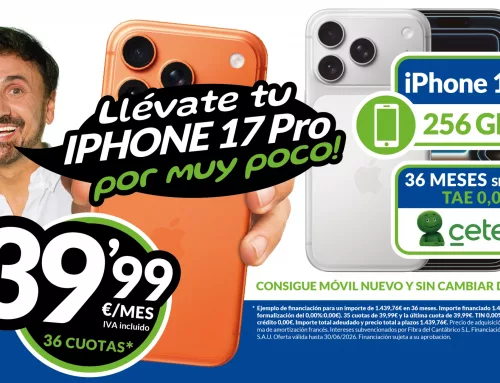 Consigue tu nuevo móvil con Cantabria Telecom