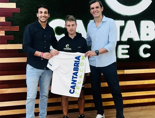 Cantabria Telecom renueva su apoyo a Adrián Hinojosa, referente del deporte inclusivo en Cantabria