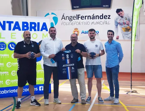 Cantabria Telecom renueva su patrocinio con el Club Balonmano Astillero